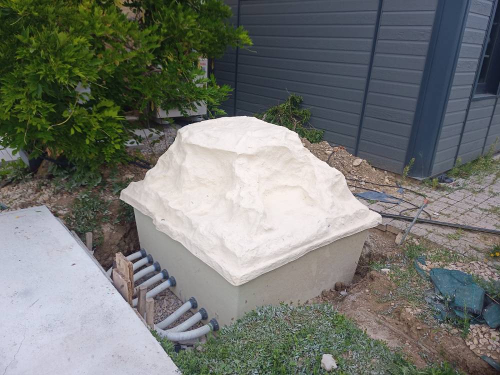 Construction piscine  béton monobloc avec MARINAL SYSTEM à Bourg-en-Bresse