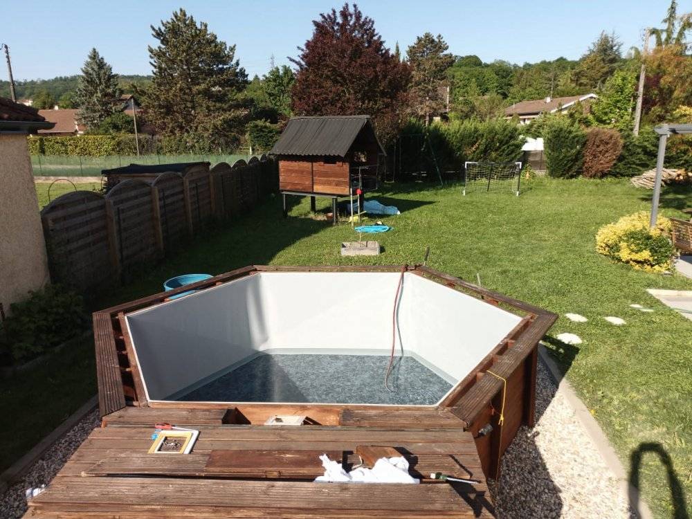 Rénovation piscine bois