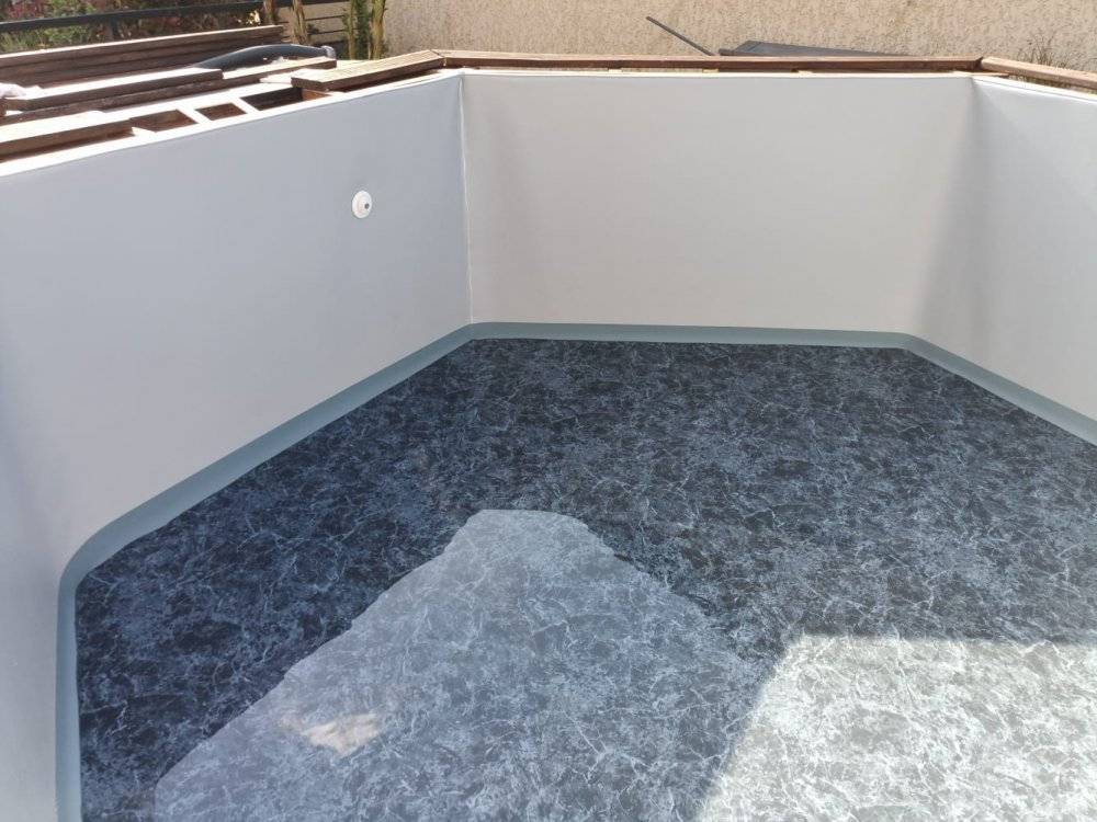Rénovation piscine PVC armé